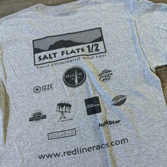 Vintage 00s Eat My Salt! Salt Lake City, Utah t shirt. Y2k Hanes tagged mens S - Picture 4 of 5